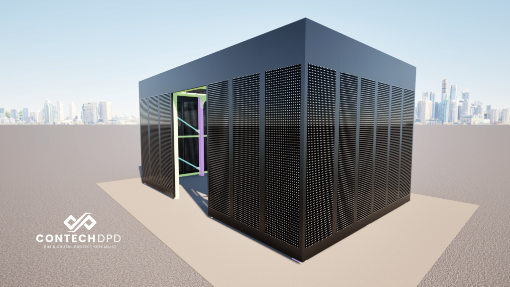 ConTechDPD_Bike Shed_3D Image
